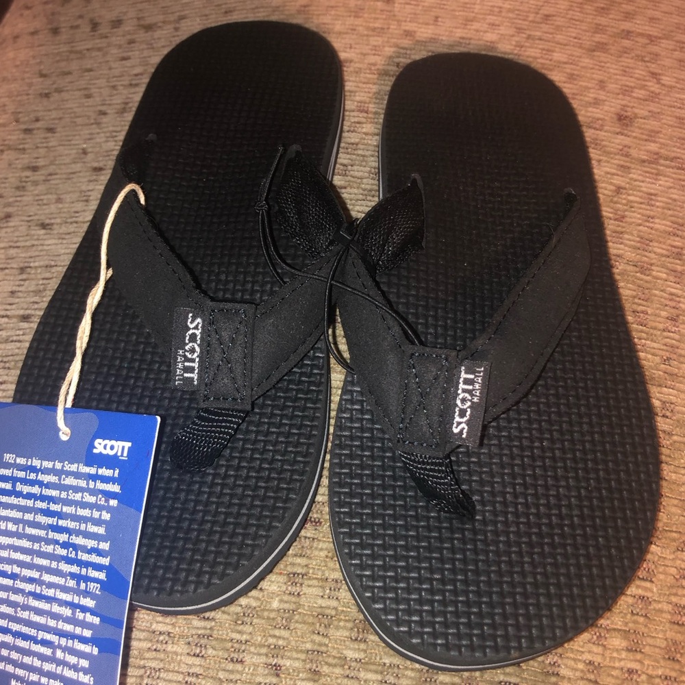 New Scott Hawaii Children’s Flip Flop Slippers Size 13